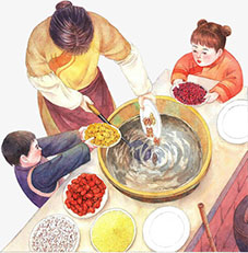 今天是“腊八”，来一碗“头等”的腊八粥！着实不丑呢！